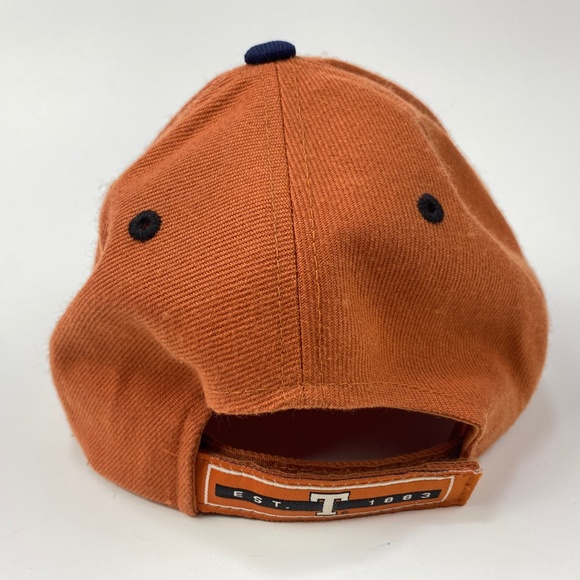 Captains Collection Texas Longhorns Hat Cap Adjustable Orange Acrylic Wool - Picture 4 of 7